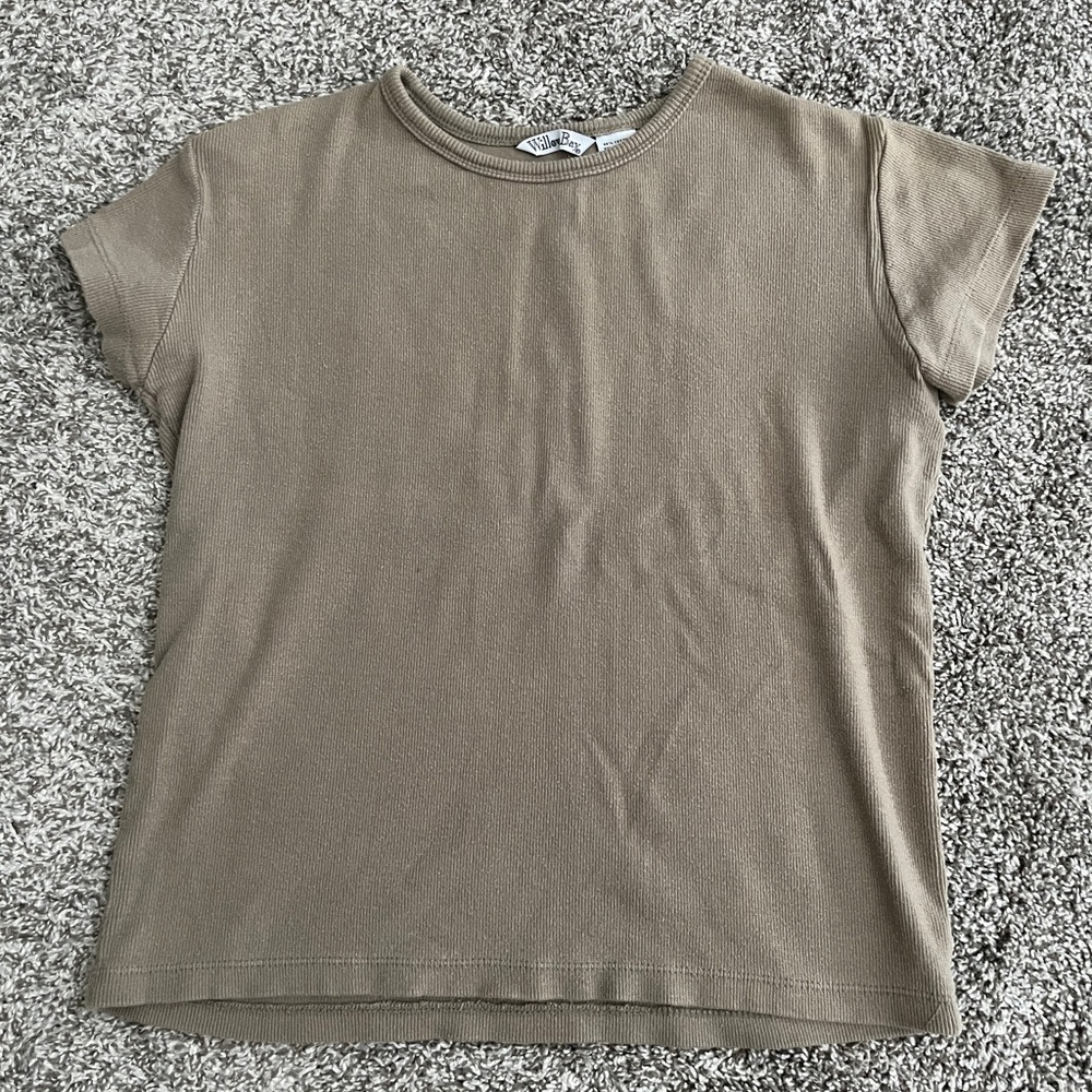 Willow Bay Taupe Short Sleeve T-Shirt